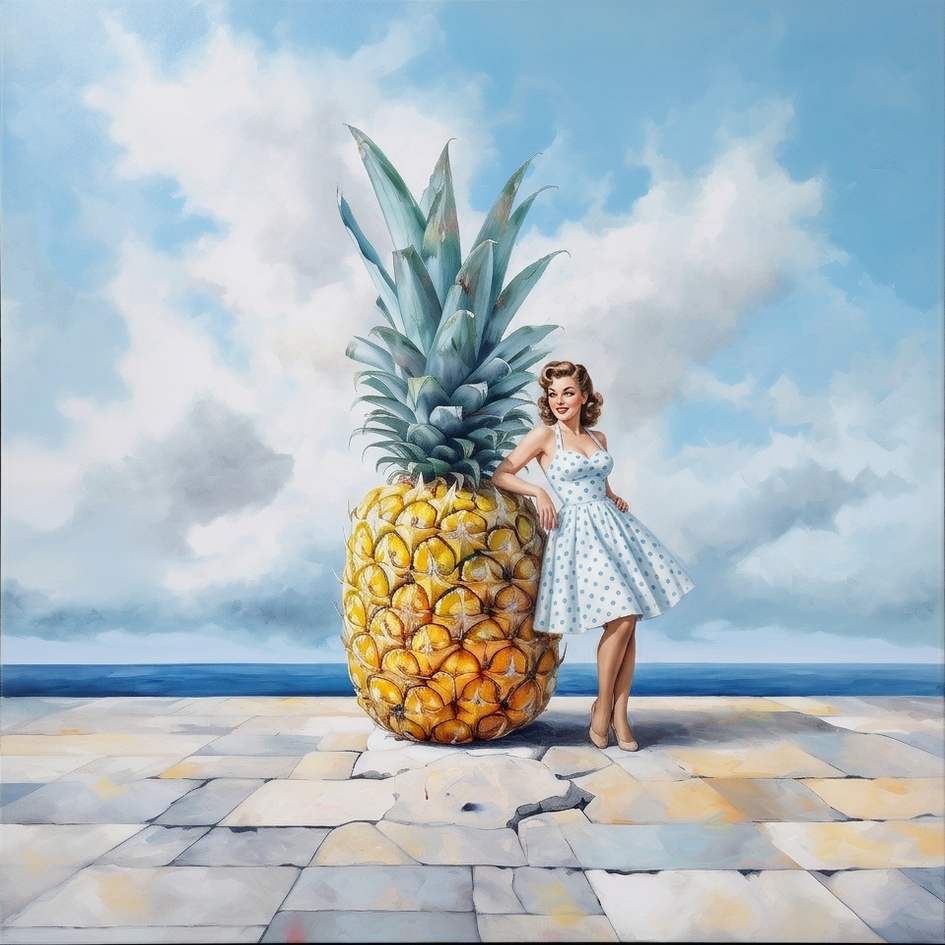 Top on the ananas
